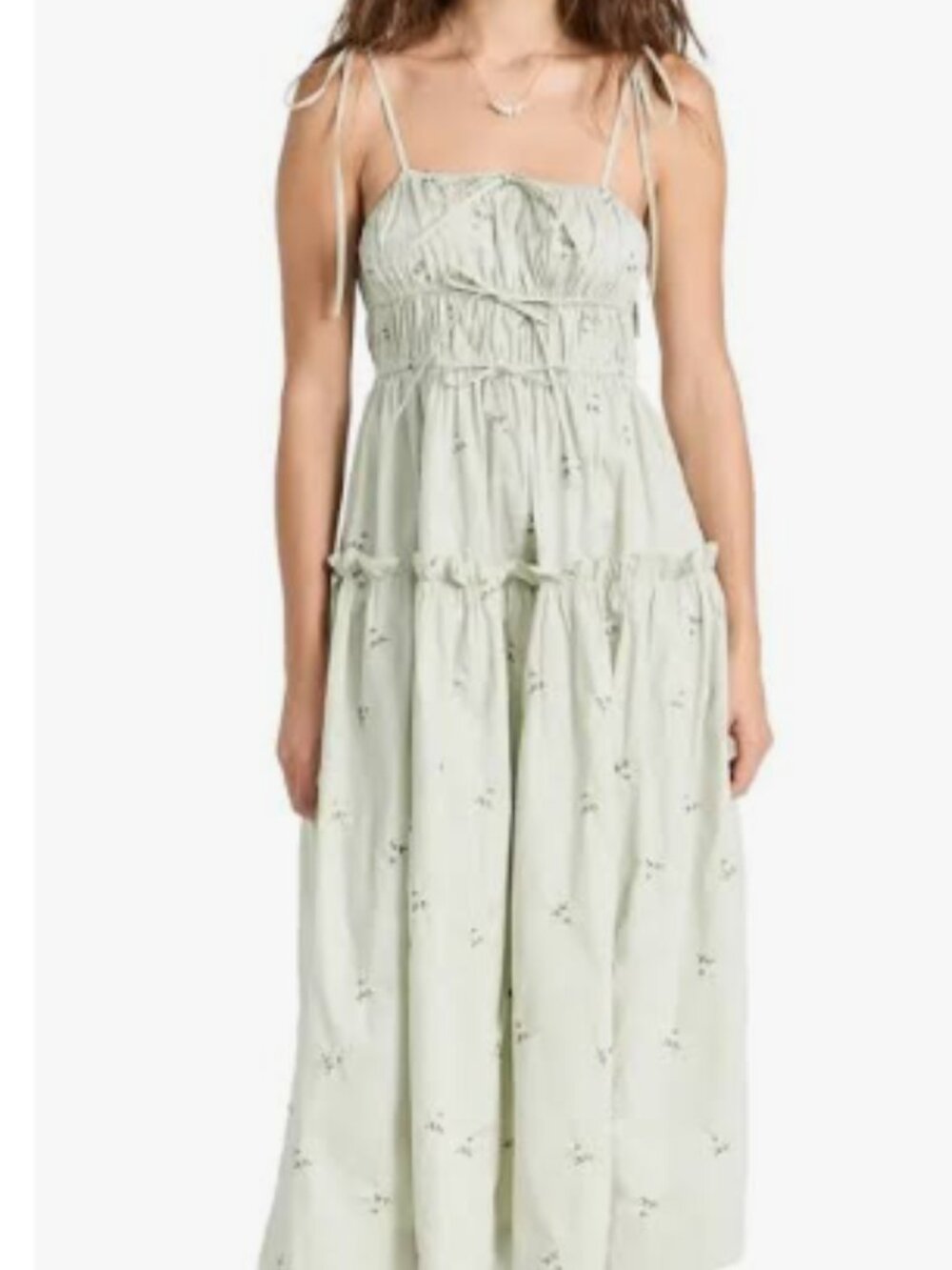 En Saison Regan Midi Dress Cotton Size L